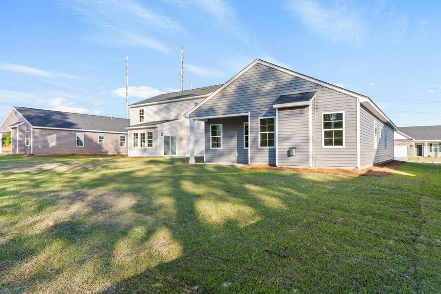 Exterior details and patio area of a home in , Orangeburg (Image 3).
