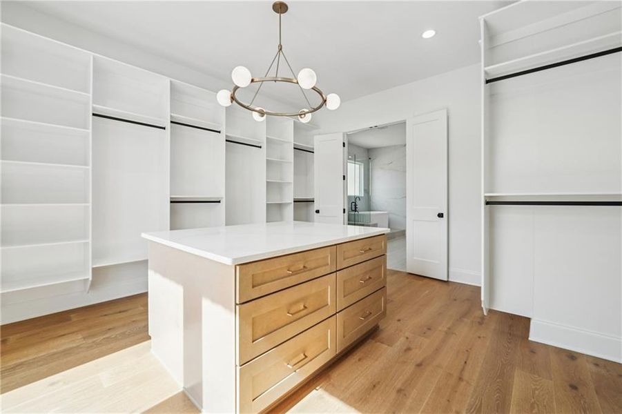 Furnished interior view inside a new home in , Dacula (Image 19).