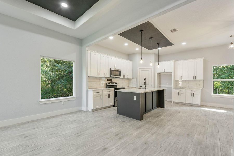 Spacious, unfurnished interior of a new home in , Willis (Image 15). Spacious, unfurnished interior of a new home in , Willis (Image 15).