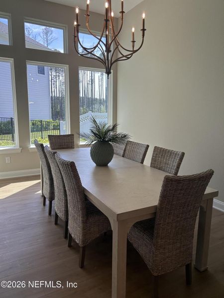 Furnished interior view inside a new home in SilverLeaf, St. Augustine (Image 7).