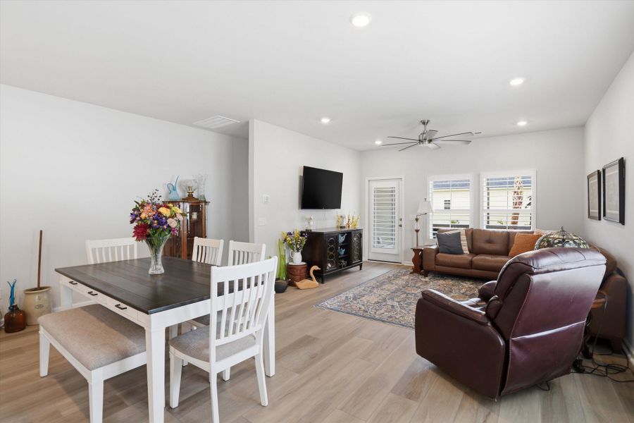 Furnished interior view inside a new home in Horizons at Carnes Crossroads | 55+, Summerville (Image 15).