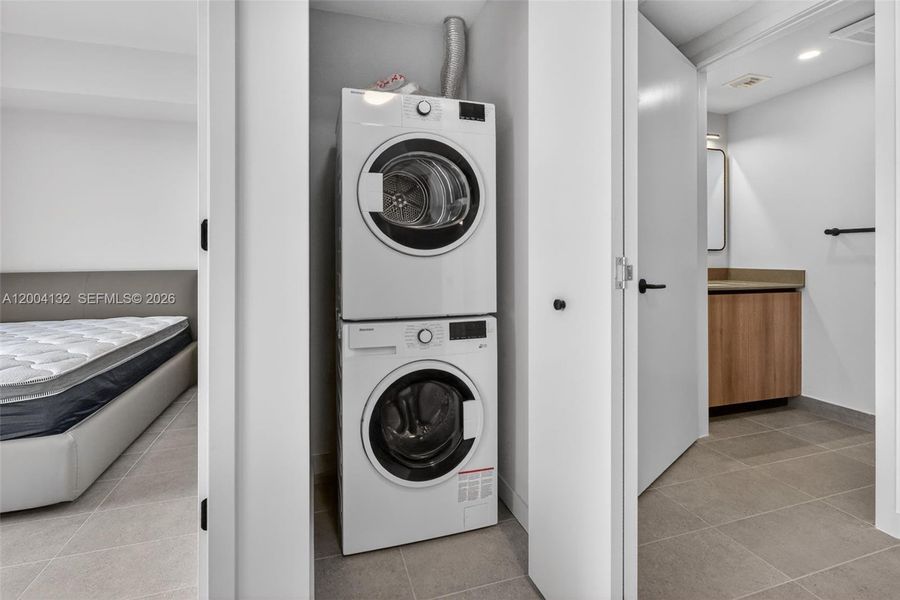 Furnished interior view inside a new home in , Miami (Image 13).