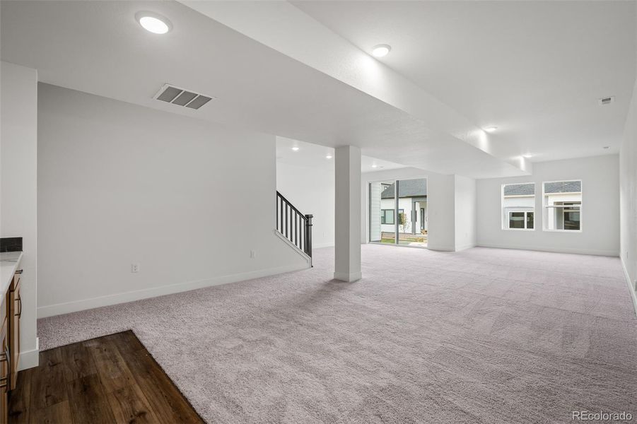 Spacious, unfurnished interior of a new home in Cloverleaf - Pinnacle Collection, Monument (Image 30).
