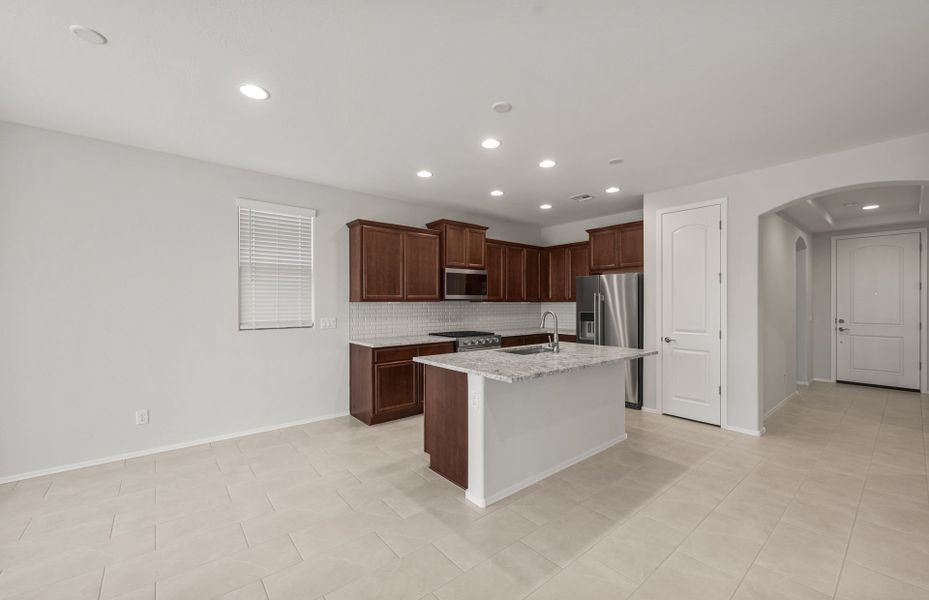Furnished interior view inside a new home in Sun City Festival, Buckeye (Image 9).