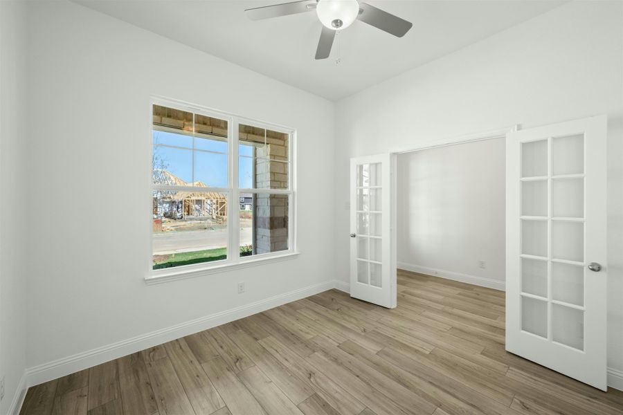 Representative unfurnished interior of a home built from the Cherry by Kindred Homes in Westside Preserve, Midlothian (Image 23).