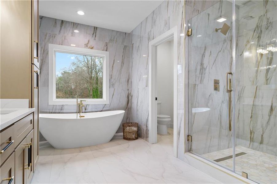 Furnished interior view inside a new home in , Decatur (Image 25).