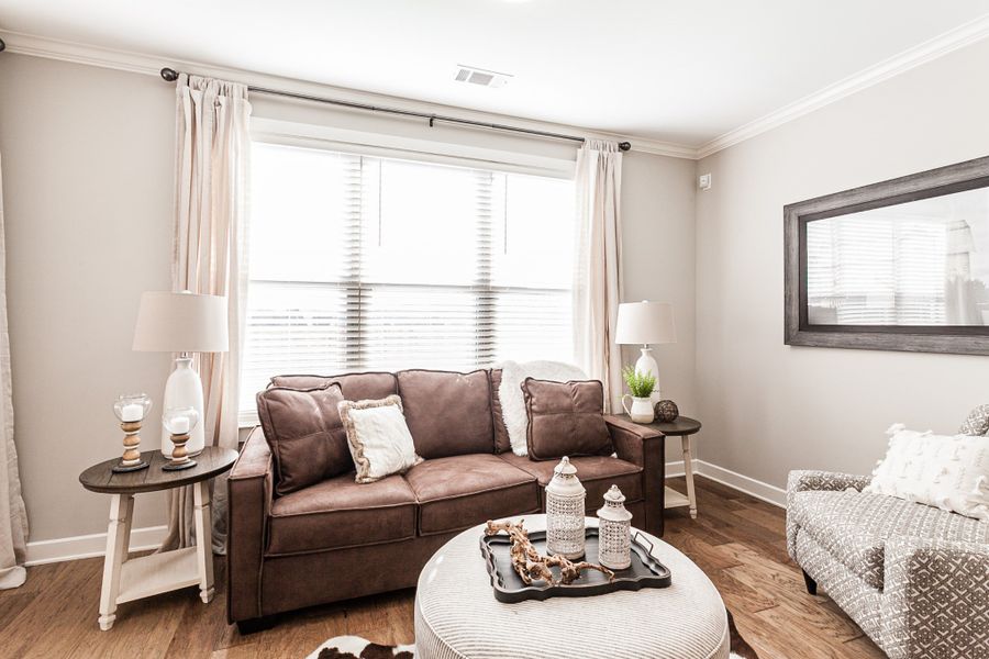 Representative furnished interior of a home built from the Bentley by Grant & Co in Manor at Hall Creek, Arlington (Image 43).