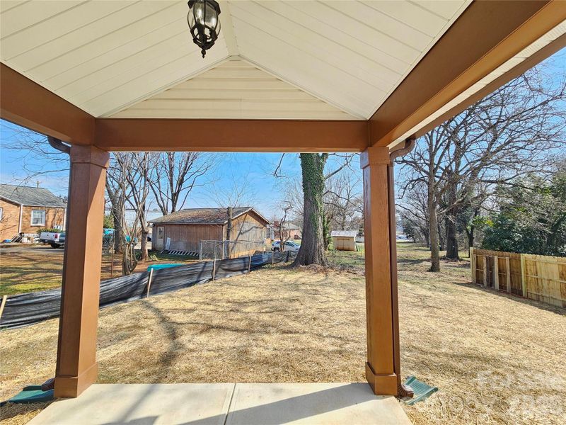 Exterior details and patio area of a home in , Statesville (Image 29). Exterior details and patio area of a home in , Statesville (Image 29).
