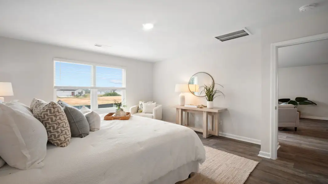 Furnished interior view inside a new home in The Retreat at East Argent, Ridgeland (Image 16).