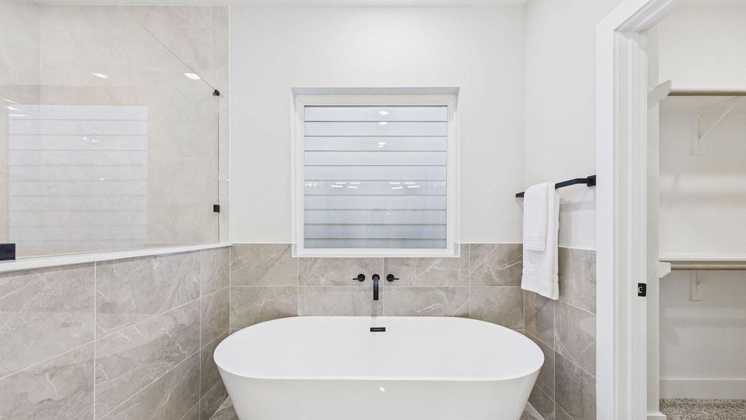 Furnished interior view inside a new home in , Houston (Image 24).