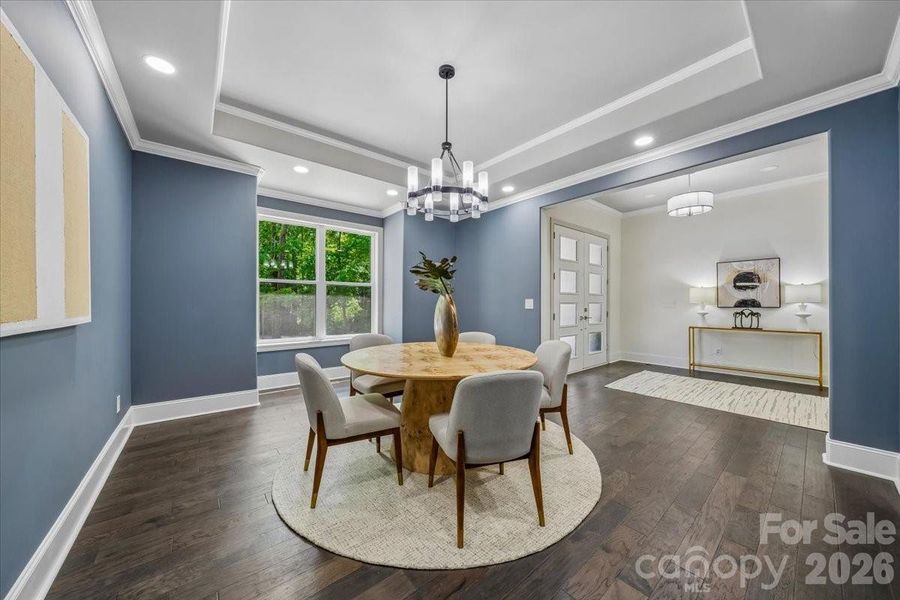 Furnished interior view inside a new home in , Waxhaw (Image 4).