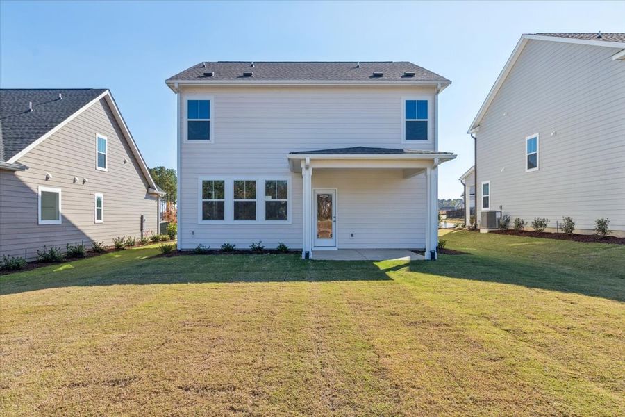 Exterior details and patio area of a home in Tillery Park, Grovetown (Image 4). Exterior details and patio area of a home in Tillery Park, Grovetown (Image 4).