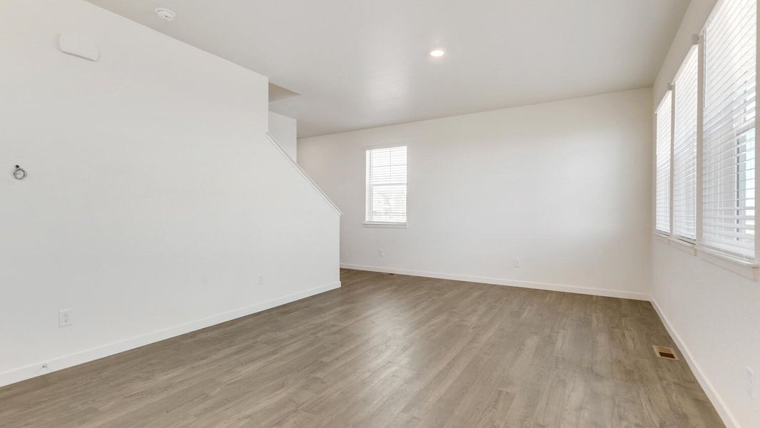 Spacious, unfurnished interior of a new home in Ridge at Johnstown, Johnstown (Image 14). Spacious, unfurnished interior of a new home in Ridge at Johnstown, Johnstown (Image 14).