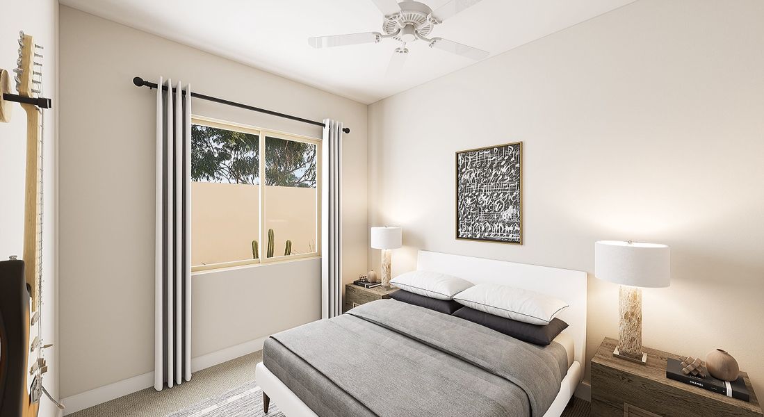 Representative furnished interior of a home built from the Catalina Plan 3510 by Tri Pointe Homes in Terraza, San Tan Valley (Image 9).