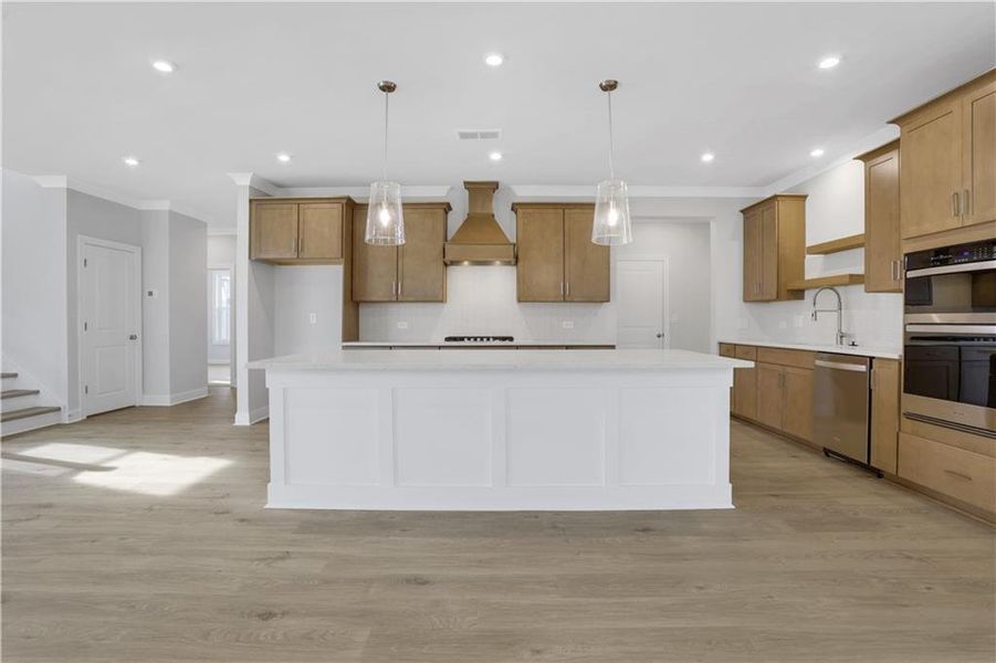 Furnished interior view inside a new home in Acacia, Cumming (Image 13).