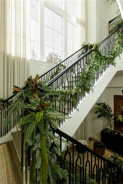 Furnished interior view inside a new home in , Atlanta (Image 14).