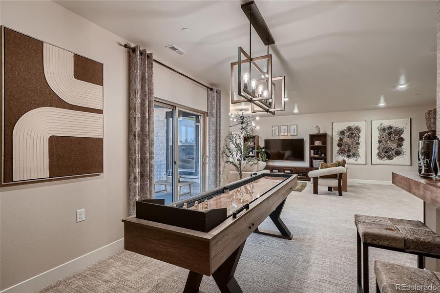 Furnished interior view inside a new home in , Westminster (Image 41).