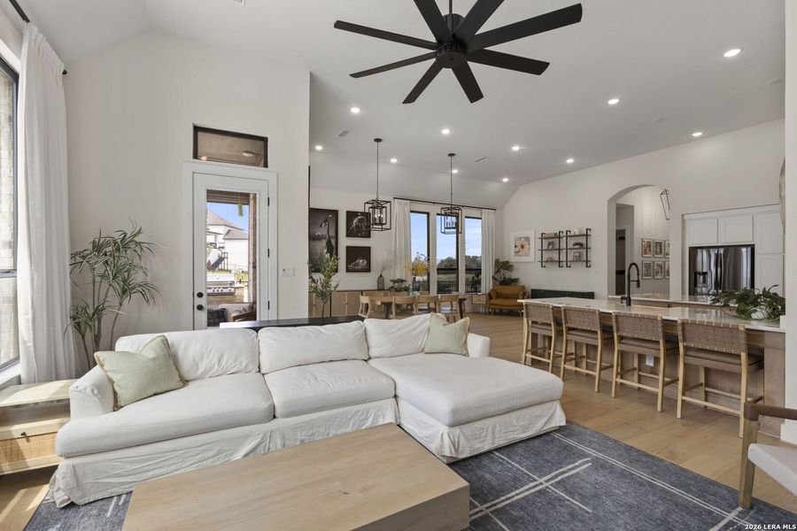Furnished interior view inside a new home in Esperanza, Boerne (Image 15).