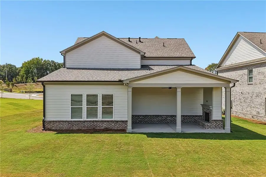 Exterior details and patio area of a home in , Hoschton (Image 24). Exterior details and patio area of a home in , Hoschton (Image 24).