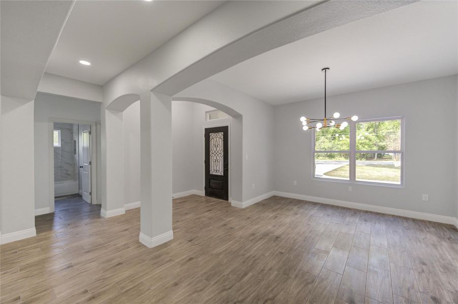 Spacious, unfurnished interior of a new home in , Woodbranch (Image 31).