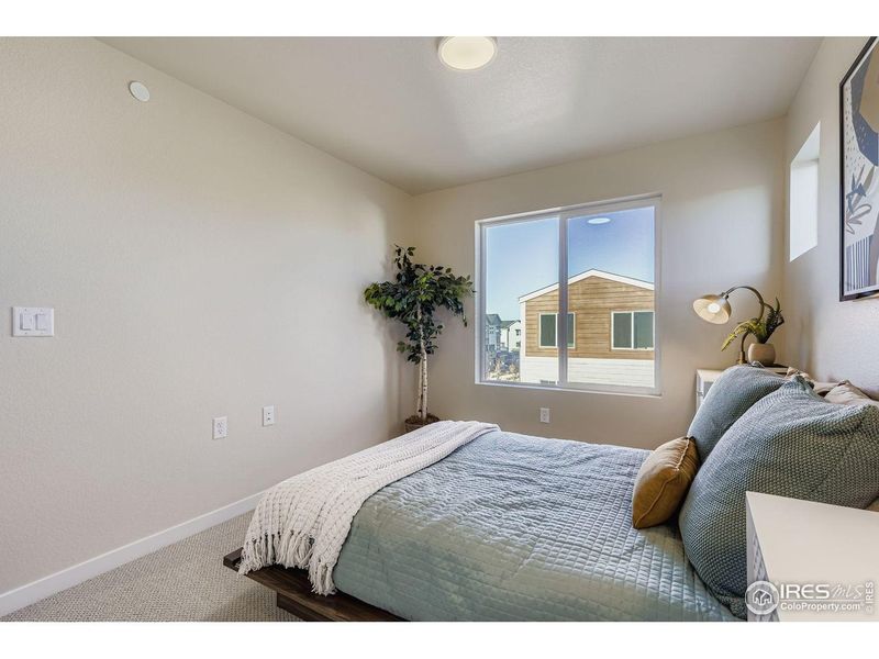 Furnished interior view inside a new home in Baseline, Broomfield (Image 33).