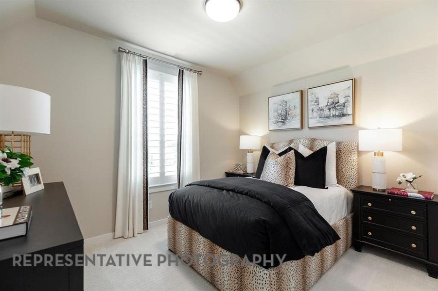 Furnished interior view inside a new home in Landmark, Denton (Image 18).