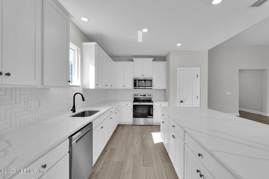 Furnished interior view inside a new home in , Jacksonville (Image 4).