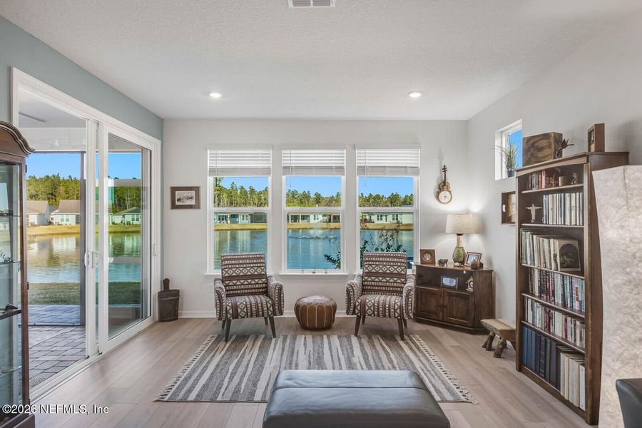 Furnished interior view inside a new home in , Yulee (Image 8).