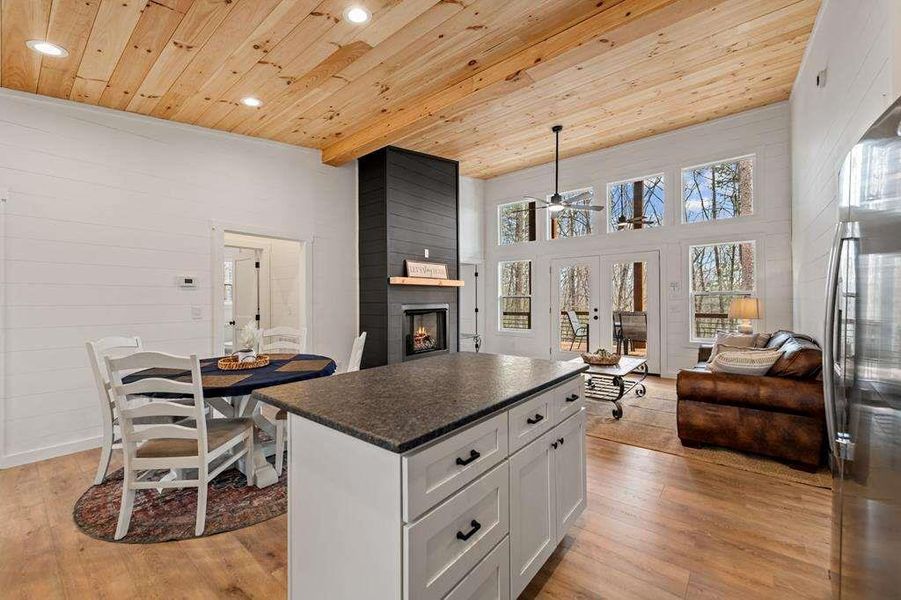 Furnished interior view inside a new home in , Morganton (Image 13).