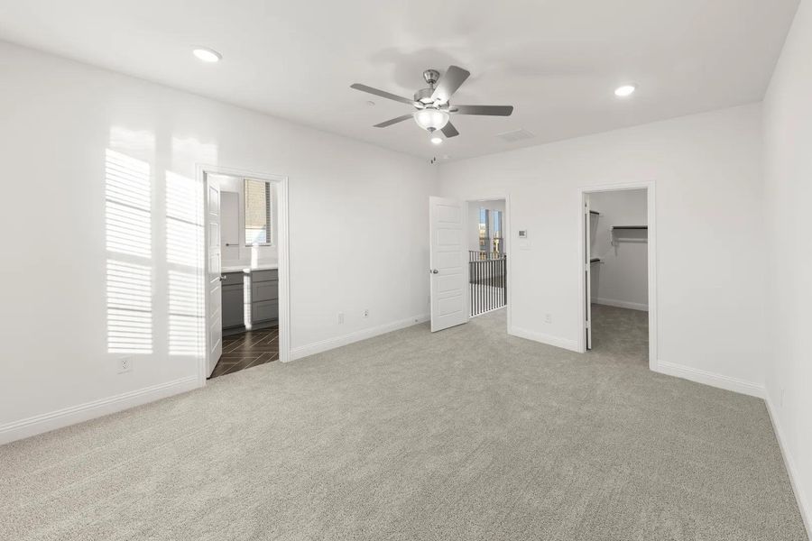 The Larson A Primary Suite Bedroom