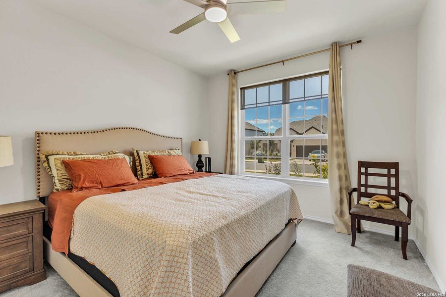Furnished interior view inside a new home in Davis Ranch, San Antonio (Image 23).
