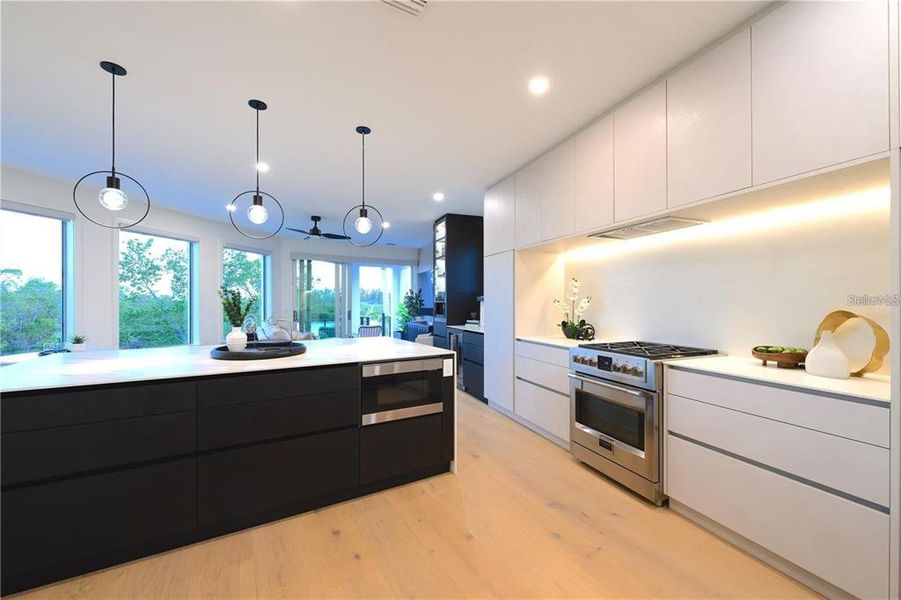 Furnished interior view inside a new home in , Sarasota (Image 12).