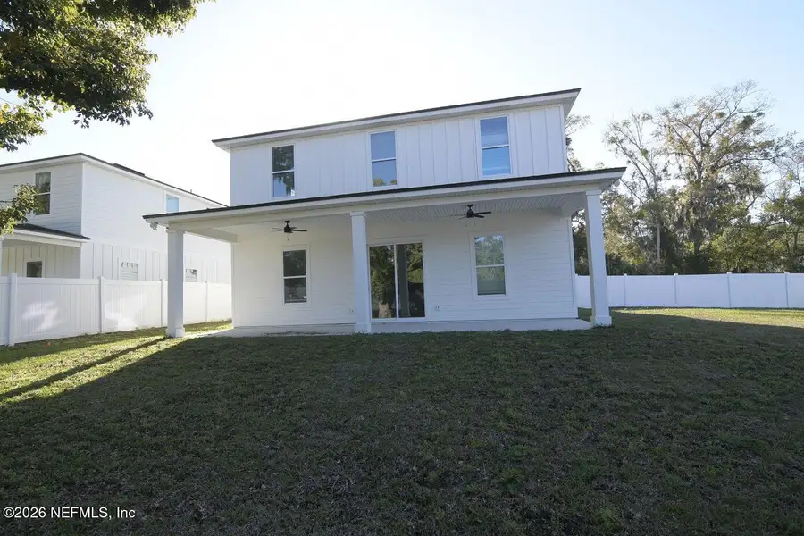 Exterior details and patio area of a home in , Jacksonville (Image 21).