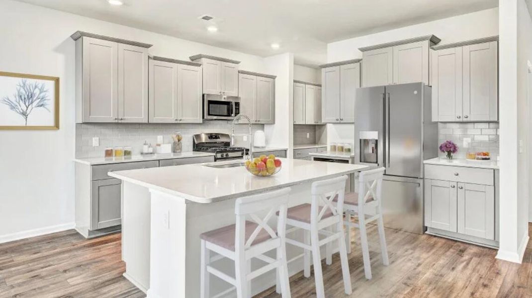 Furnished interior view inside a new home in , Summerville (Image 9). Furnished interior view inside a new home in , Summerville (Image 9).