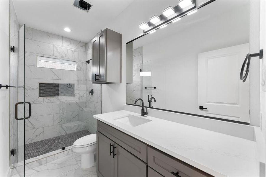 Furnished interior view inside a new home in , Dallas (Image 13). Furnished interior view inside a new home in , Dallas (Image 13).