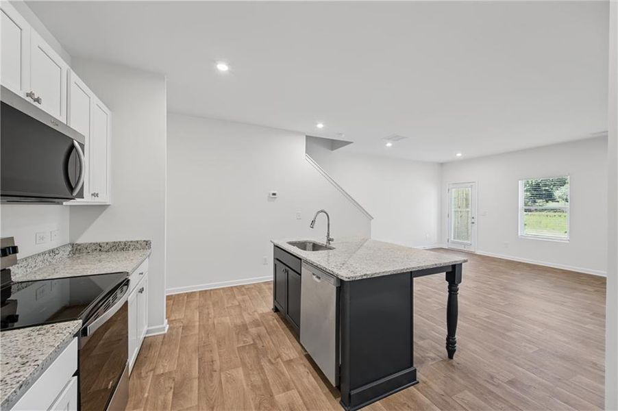 Furnished interior view inside a new home in Village Green, Adairsville (Image 6).