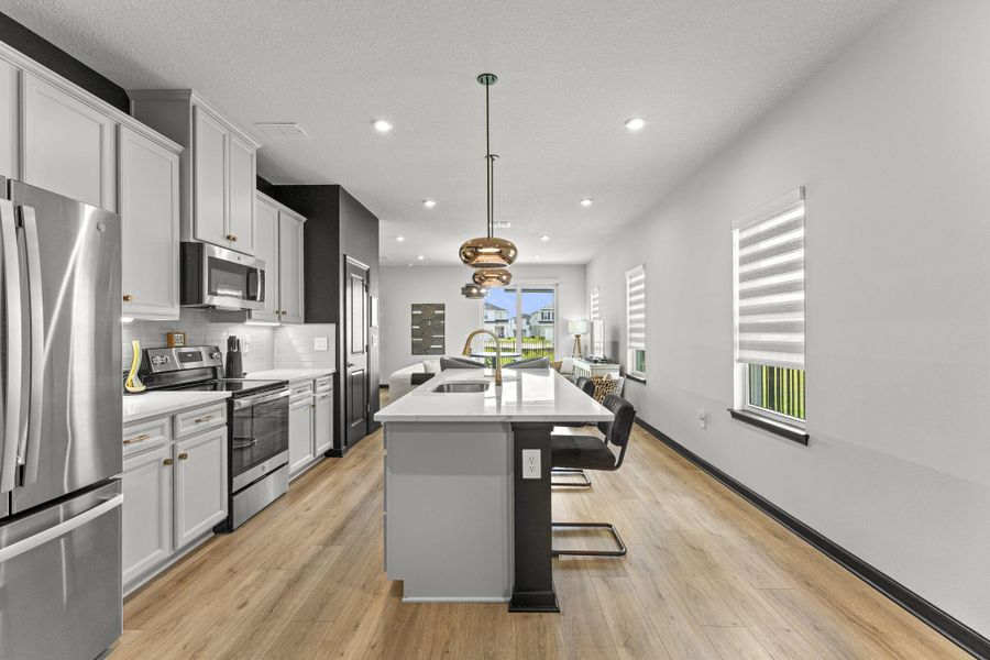 Furnished interior view inside a new home in , Port St. Lucie (Image 5).