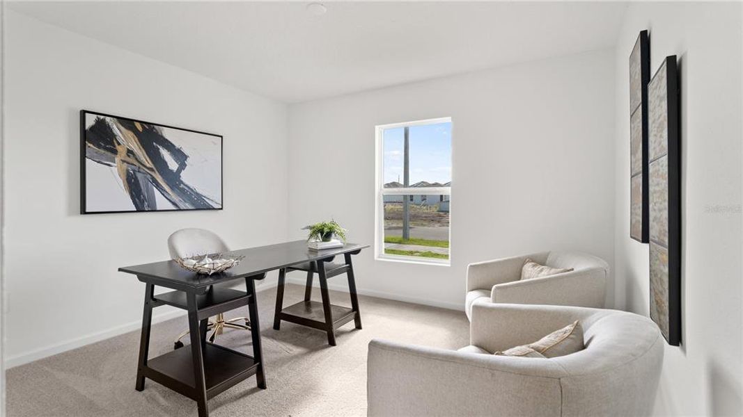 Furnished interior view inside a new home in , Eustis (Image 6).