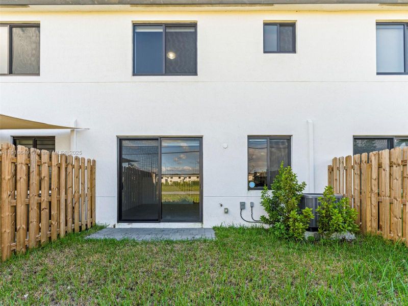 Exterior details and patio area of a home in , Homestead (Image 4). Exterior details and patio area of a home in , Homestead (Image 4).
