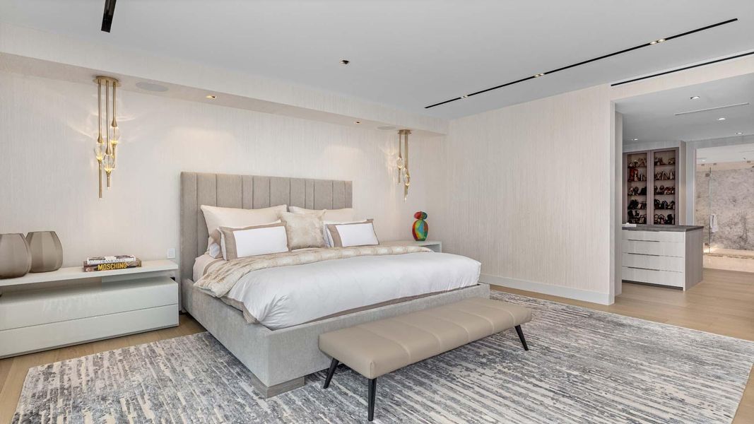 Furnished interior view inside a new home in , Boca Raton (Image 32).