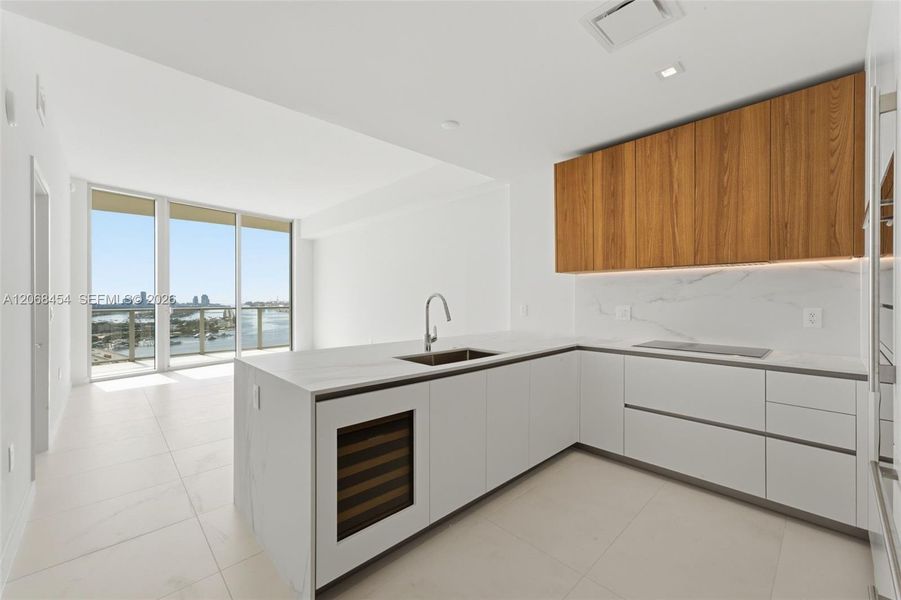 Furnished interior view inside a new home in , Miami (Image 11). Furnished interior view inside a new home in , Miami (Image 11).