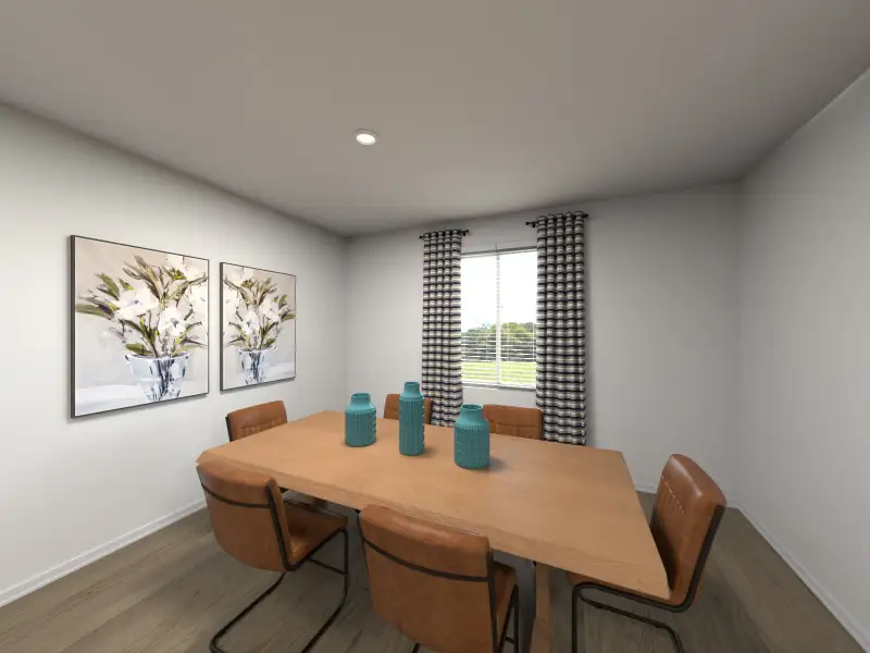 Furnished interior view inside a new home in Kings Creek - Signature Series, Jacksonville (Image 4).