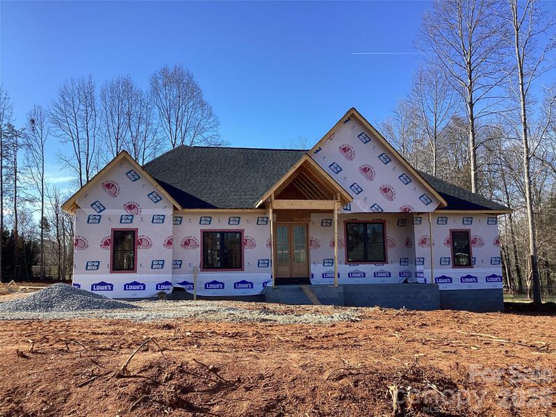 Present progress of construction, 1/13/2026