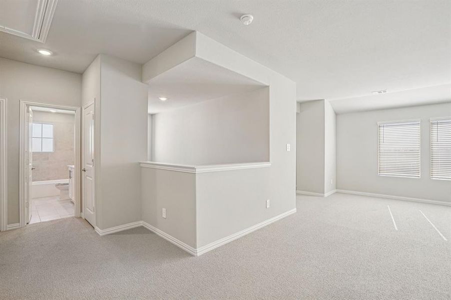 Photo is not of the actual home, but is an inspirational photo of builder’s model home and may depict options, furnishings, and/or decorator features that are not included.