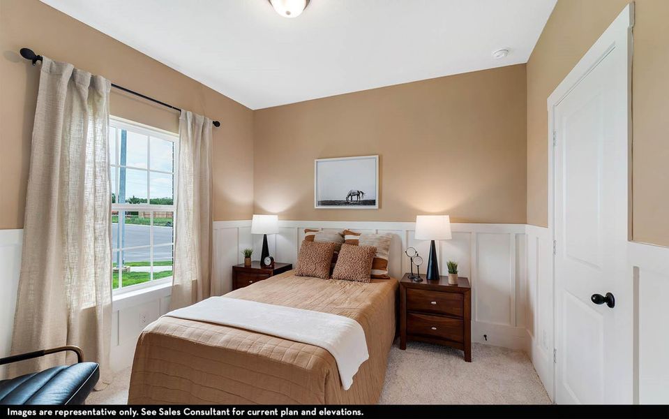 Furnished interior view inside a new home in Harvest Pointe, Needville (Image 24).
