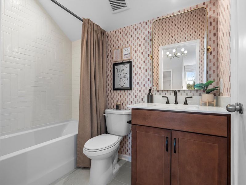 Furnished interior view inside a new home in Southmont, Charlotte (Image 35).