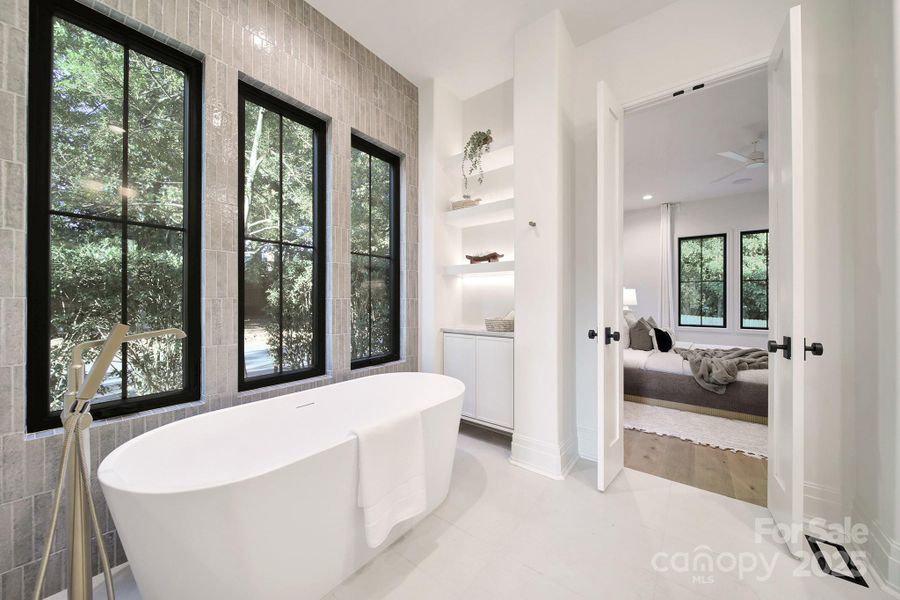 Furnished interior view inside a new home in , Charlotte (Image 6). Furnished interior view inside a new home in , Charlotte (Image 6).