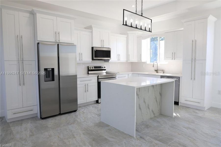 Furnished interior view inside a new home in , Lehigh Acres (Image 7).