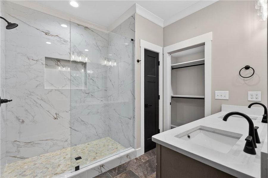 Furnished interior view inside a new home in , Ellijay (Image 5).