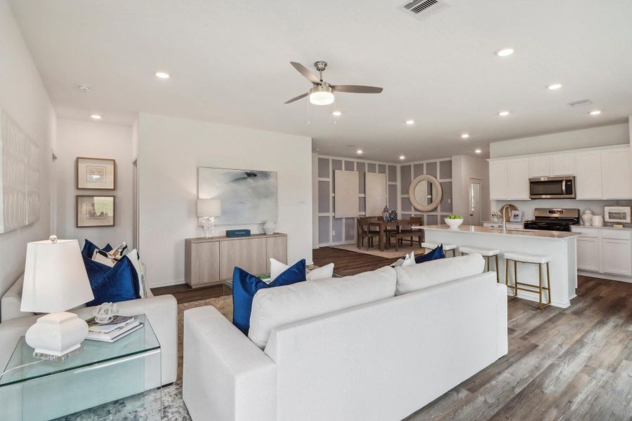 Furnished interior view inside a new home in Cypress Green, Hockley (Image 12).